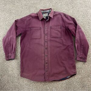 Vintage L.L. Bean blanket lined chore jacket men's L